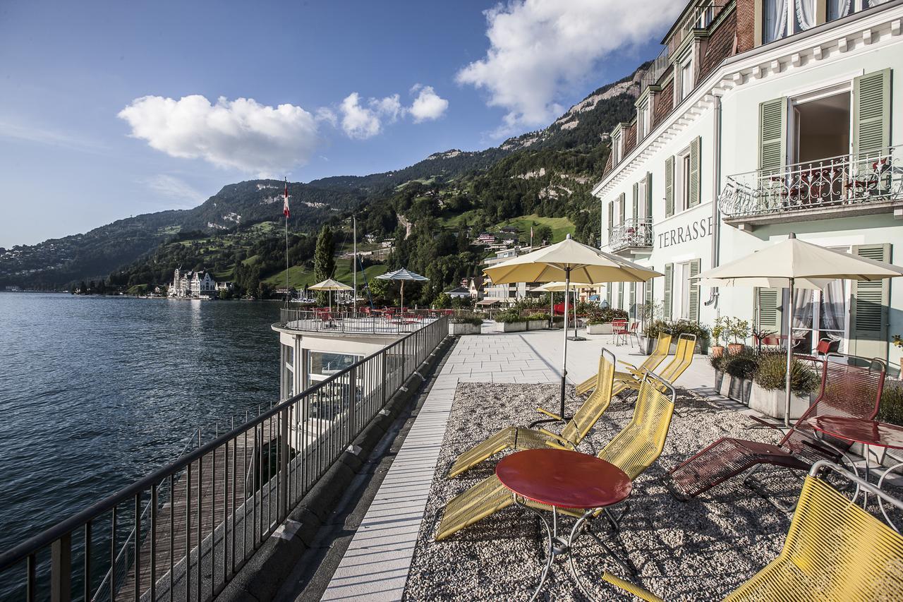 Terrasse Am See Vitznau